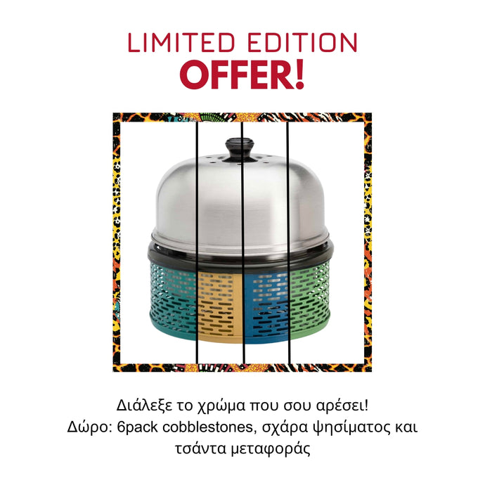 Limited Edition Offer! (COBB Pro + Grill Grid + 6Pack CobbleStones+ Carry Bag)